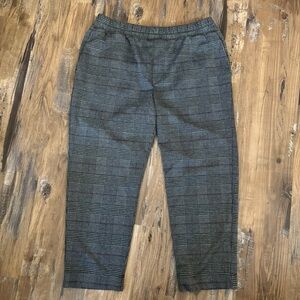 a new day Comfy Grey Plaid Pants